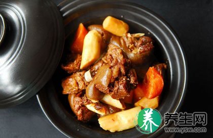 铁棍山药焖羊肉